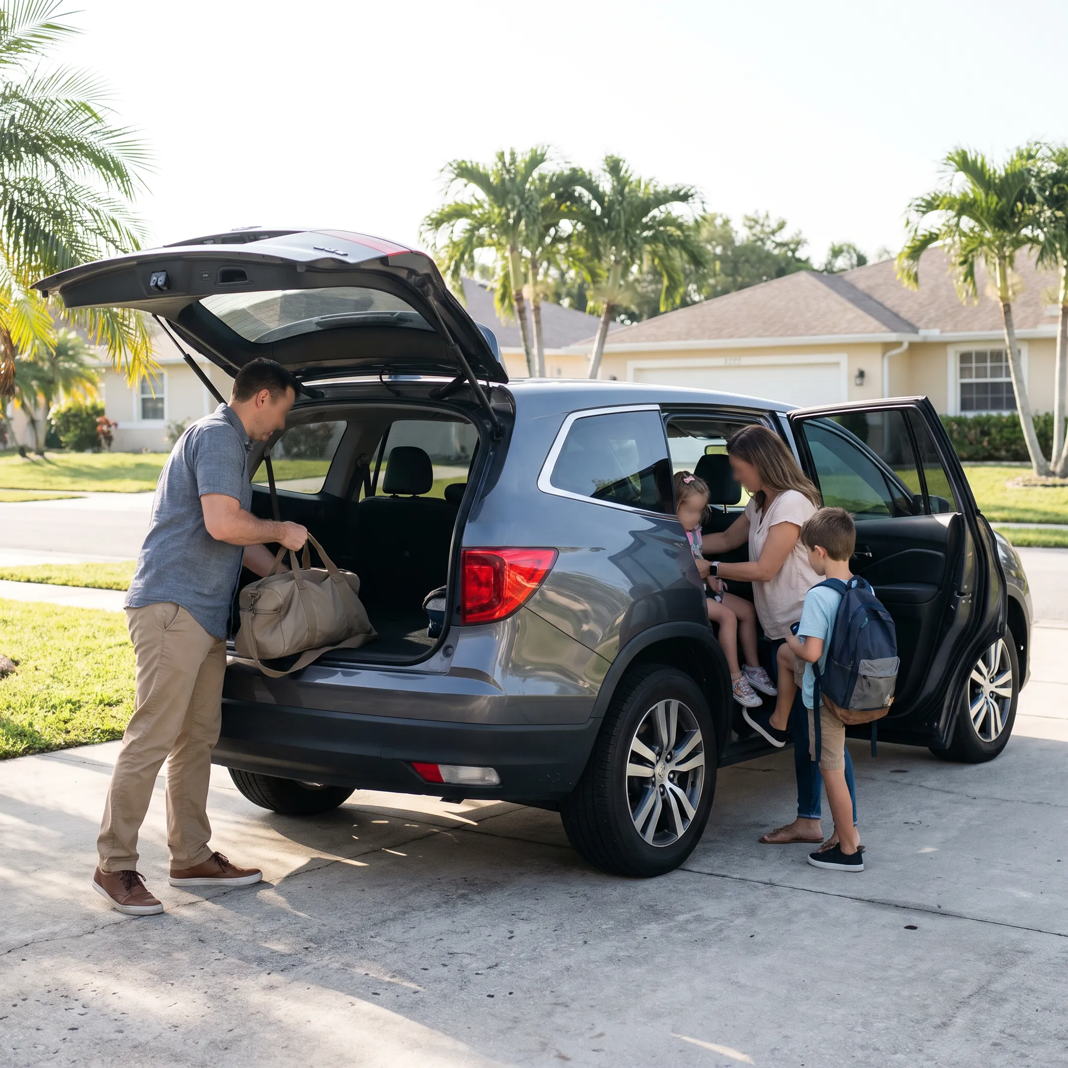 Toyota vehicle for family transportation
