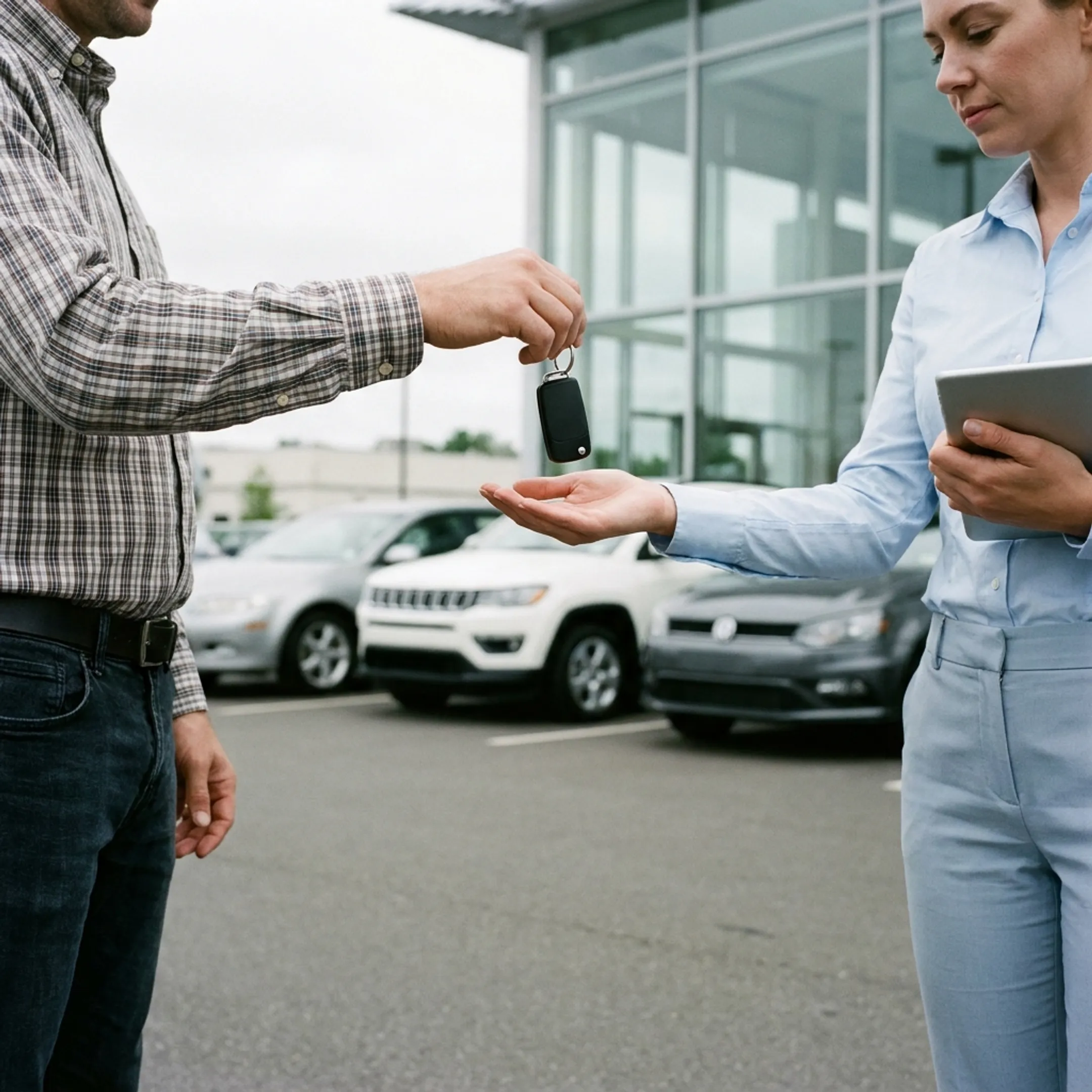 Vehicle trade-in customers