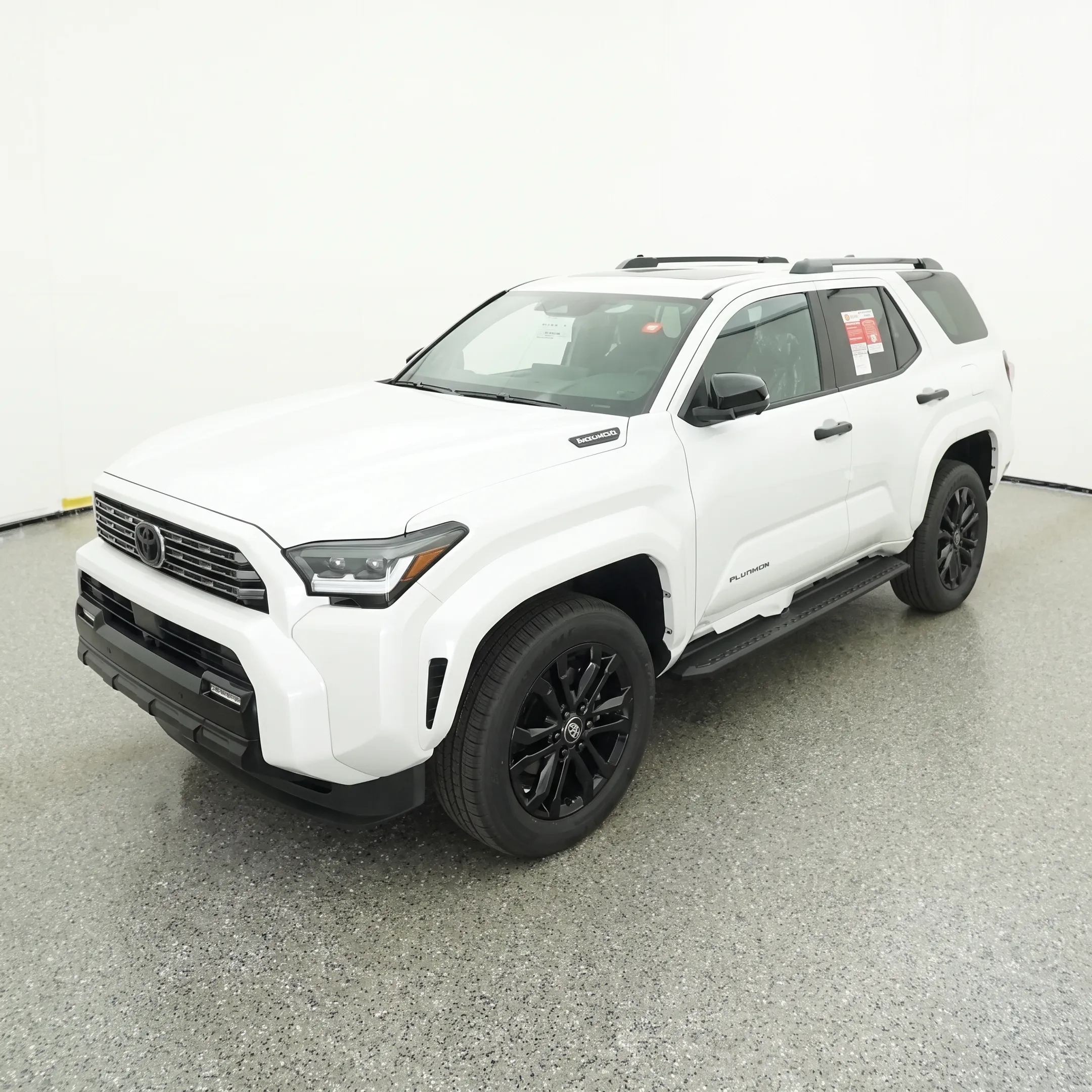 Toyota 4Runner i-FORCE MAX hybrid SUV viewed from the front