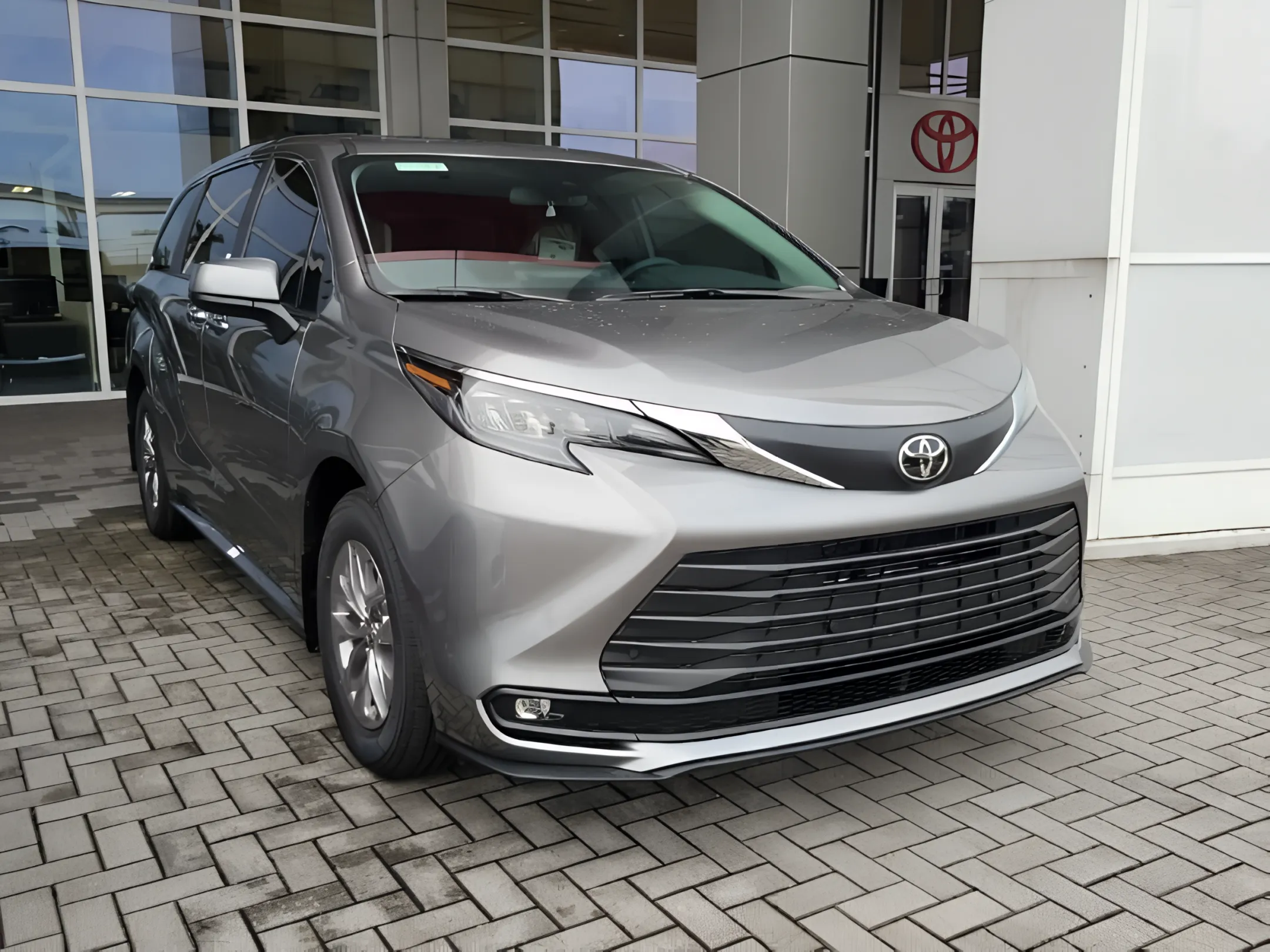 Toyota vehicle used for family transportation