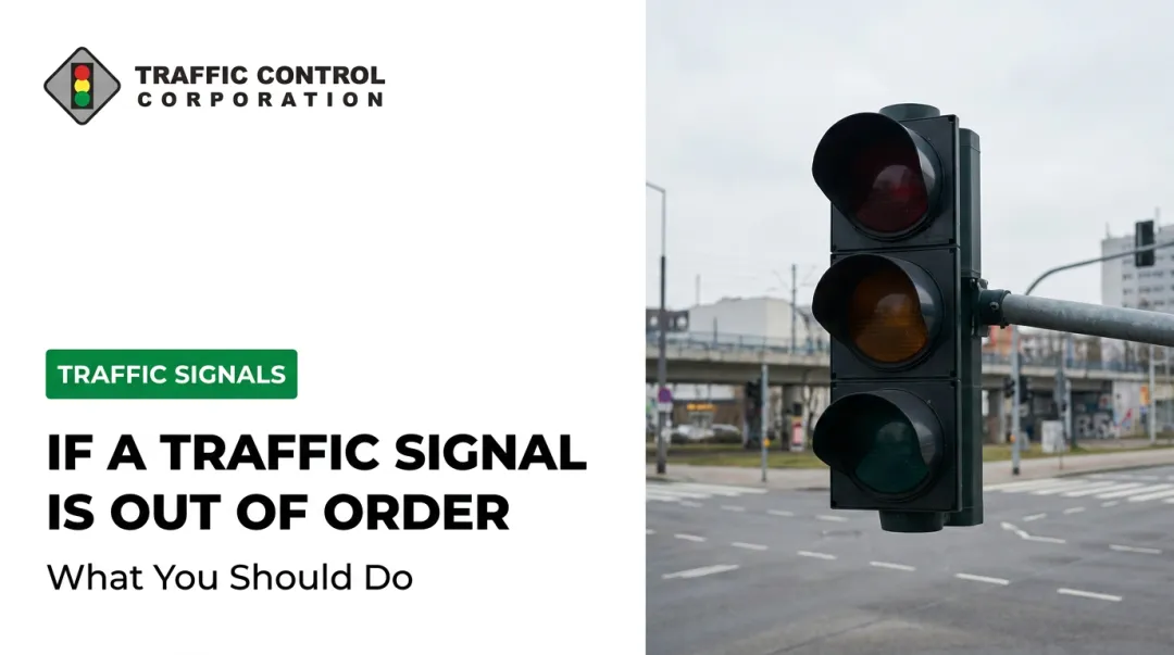 If a Traffic Signal Is Out of Order: What You Should Do