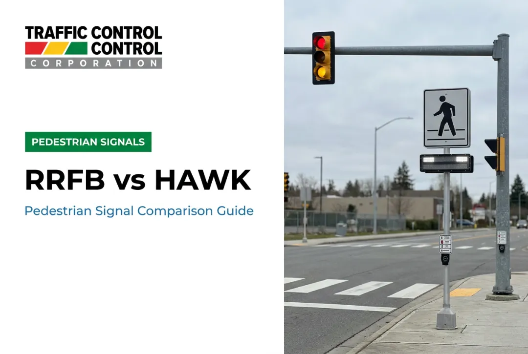 RRFB vs HAWK: Pedestrian Signal Comparison Guide