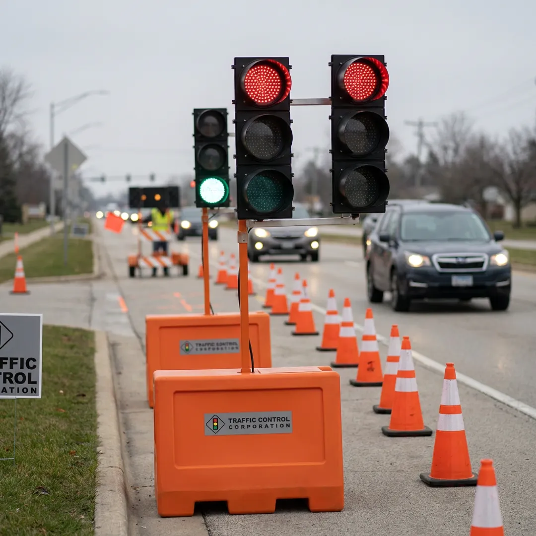 Apply for Temporary Traffic Lights on Roads