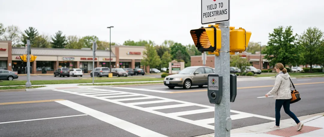 Pedestrian Crosswalk Infrastructure