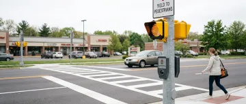 Pedestrian Crosswalk Infrastructure
