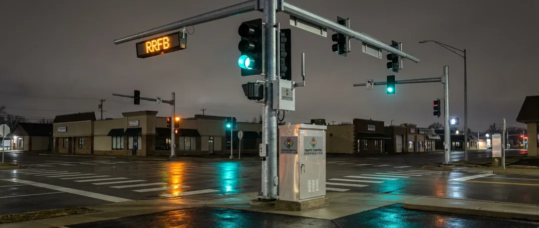 Smart city ITS traffic calming infrastructure