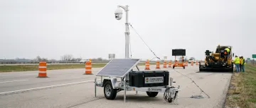 Construction Zone Traffic Monitoring