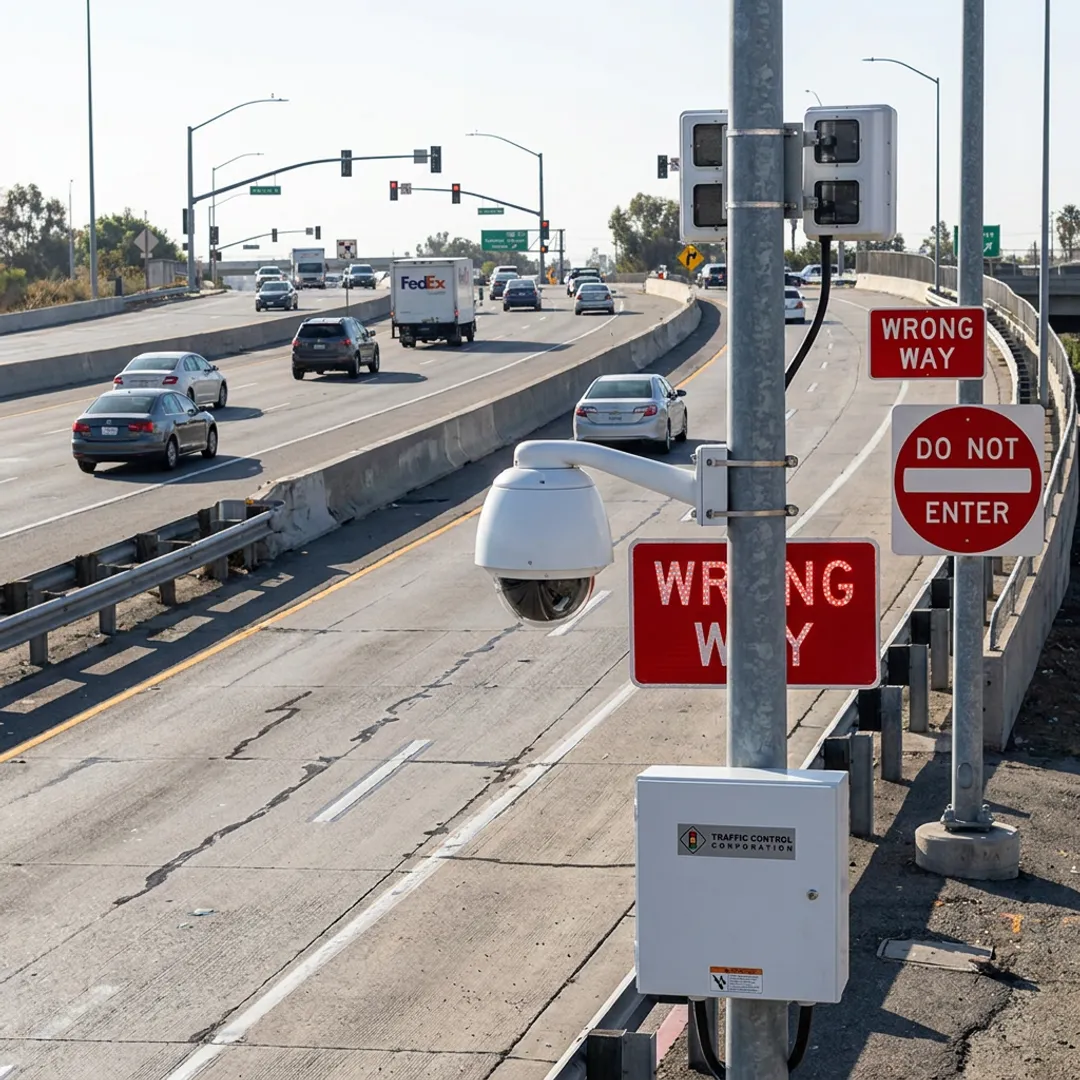 Wrong-Way Driver Detection System