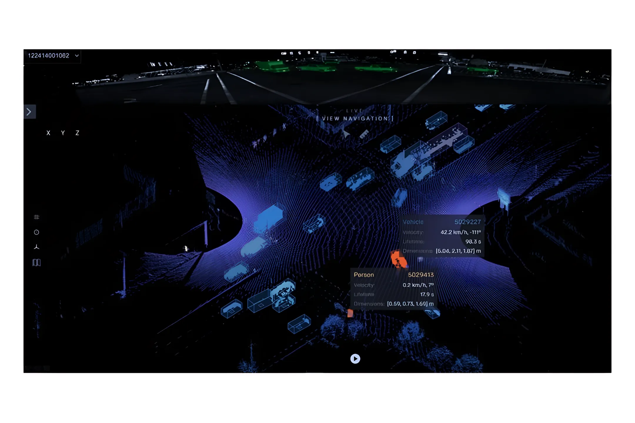 Ouster Lidar and BlueCity Platform | Video Vehicle Detection