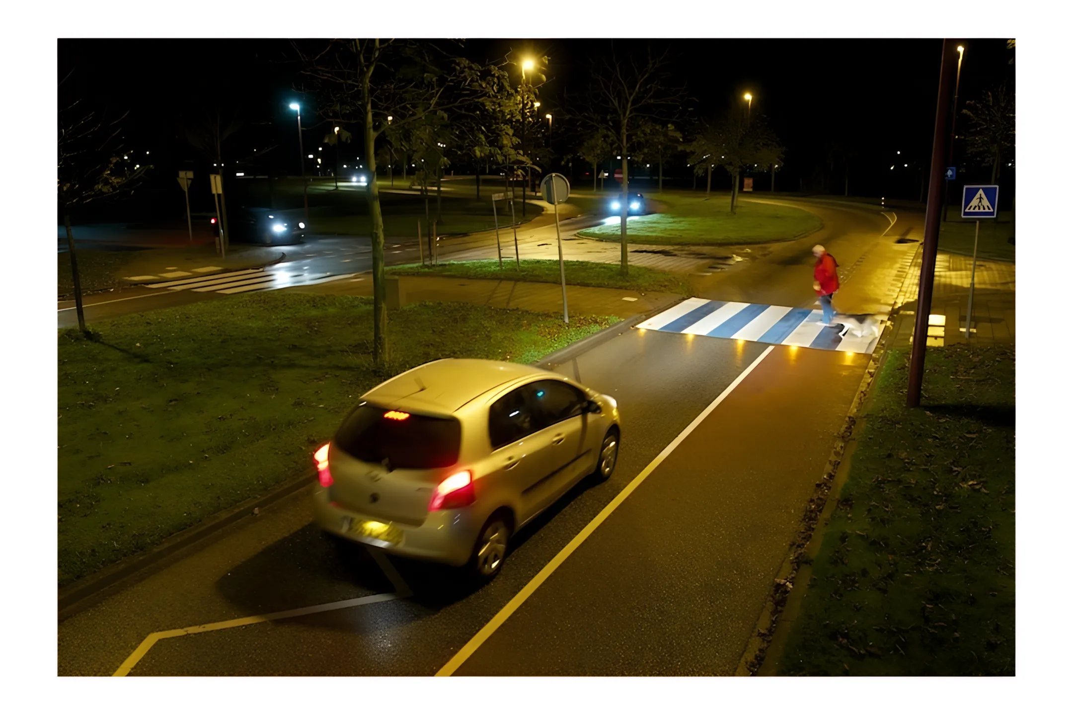 In-Roadway Warning Lights — in-pavement crosswalk illumination