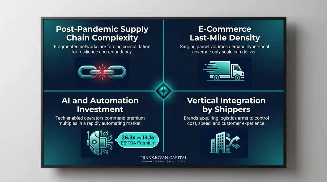 Four structural forces driving logistics and facilities management M&A consolidation