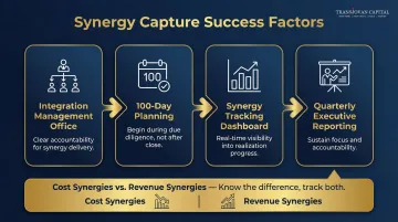 Four critical success factors for post-acquisition synergy capture and integration management