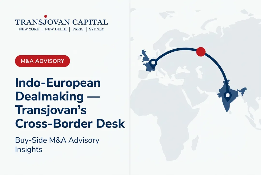 Indo-European Dealmaking — Transjovan's Cross-Border Desk