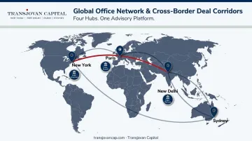 Transjovan Capital global office network across US Europe India APAC