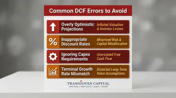 Four common DCF valuation errors and their financial impact in M&amp;A