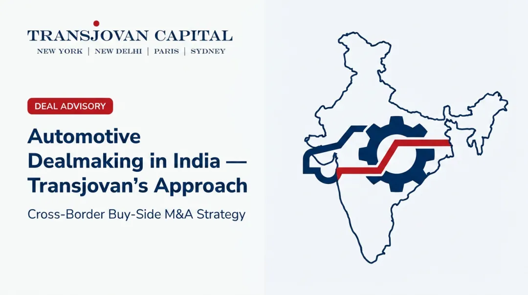 Automotive Dealmaking in India — Transjovan's Approach
