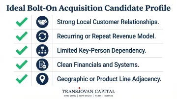 5 characteristics of ideal bolt-on acquisition target for Midwest platform companies
