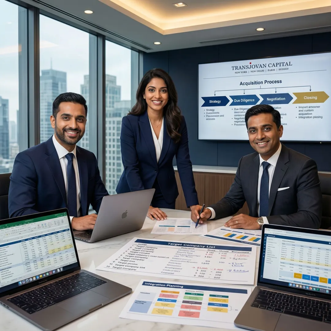 Consumer M&A advisory process planning session
