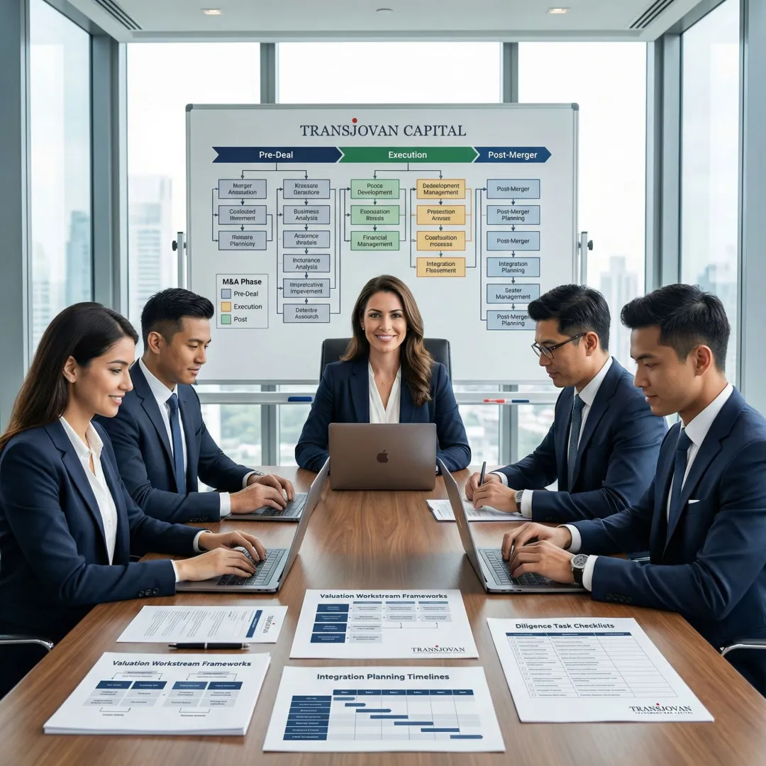 M&A process planning session
