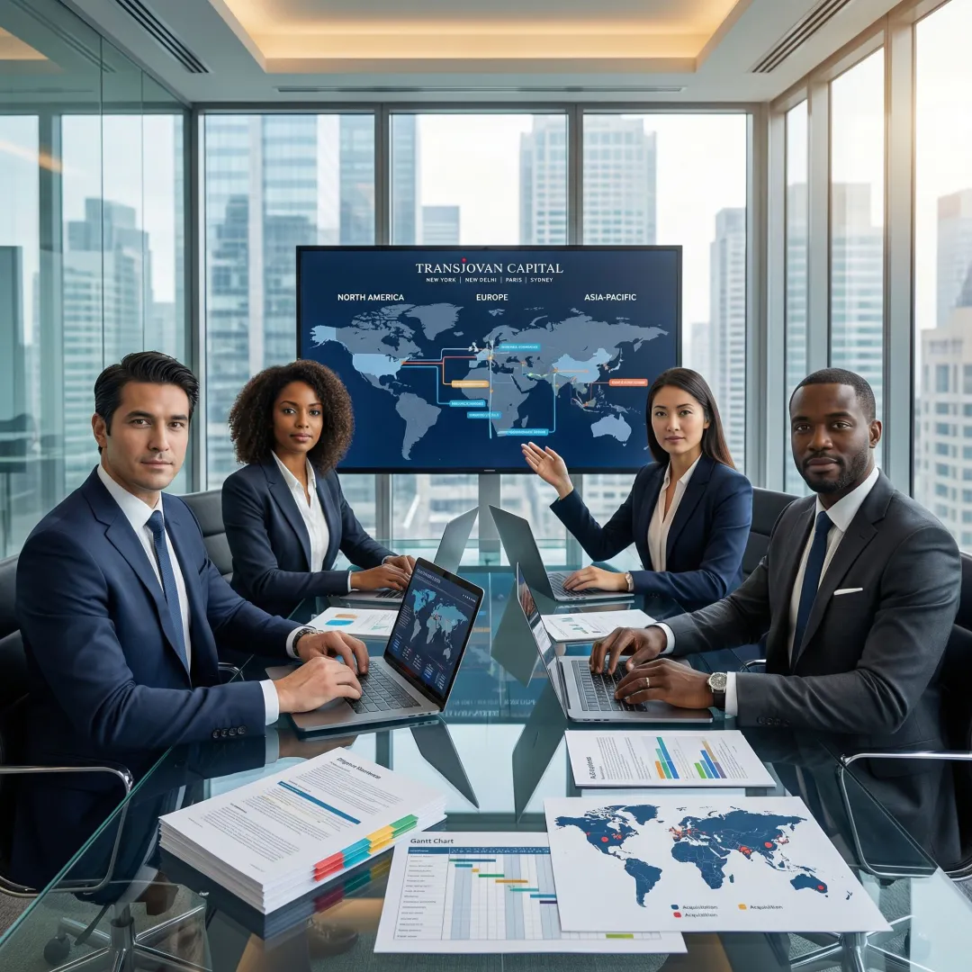 Cross-border M&A advisory process planning session