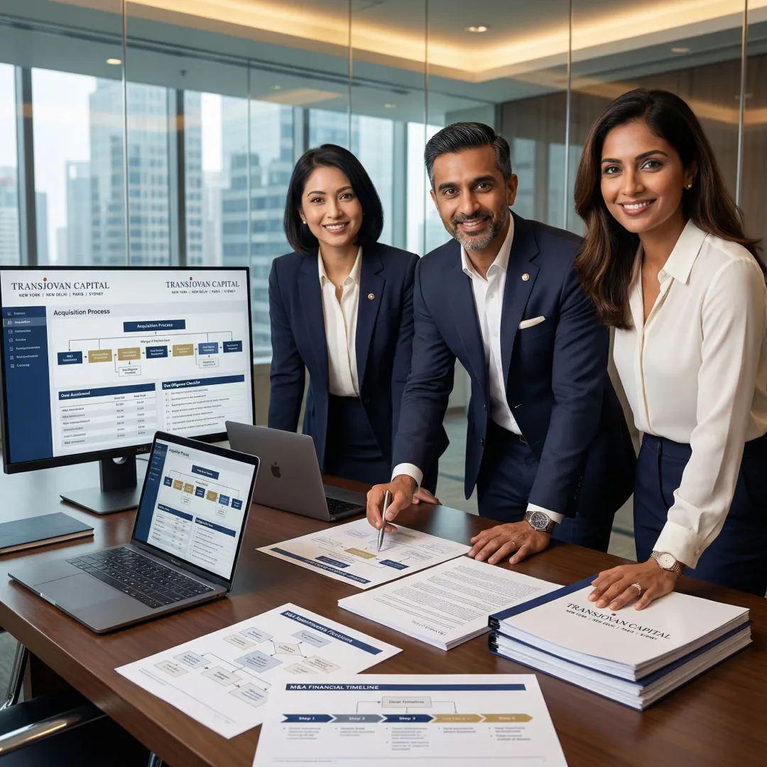 M&A deal process planning session
