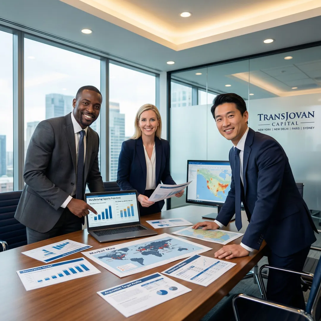 Industrial sector M&A advisory planning session