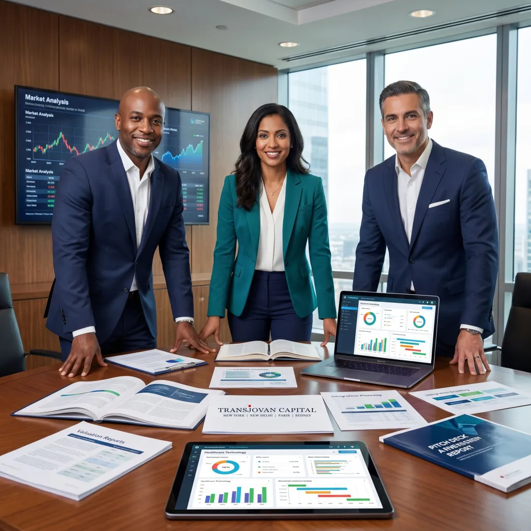 Healthcare technology transaction advisory planning
