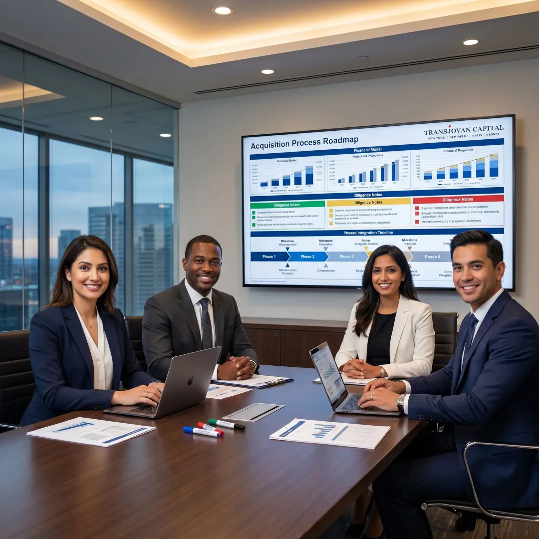 M&A advisory process planning session