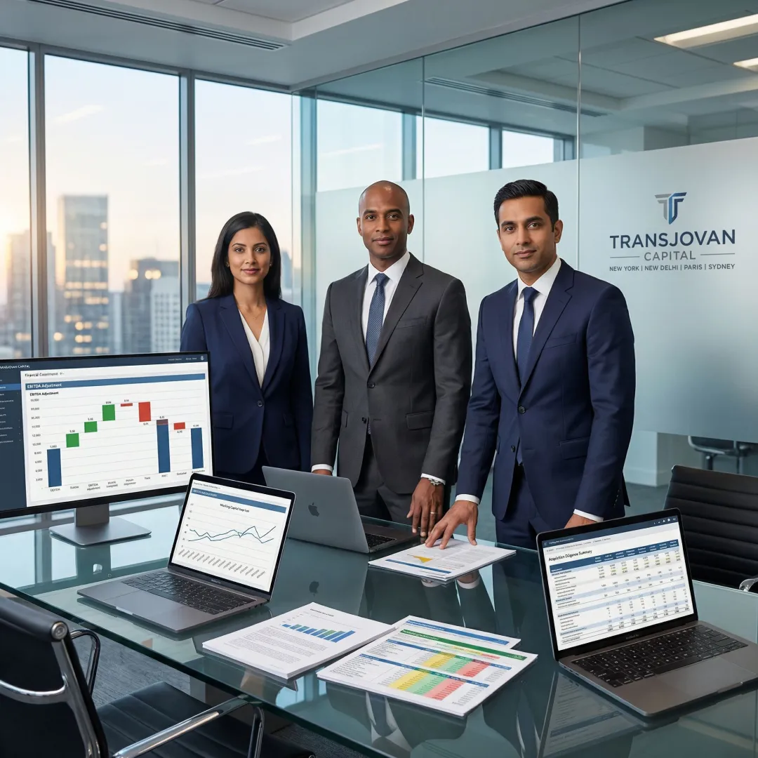 Financial diligence analysis for acquisition target