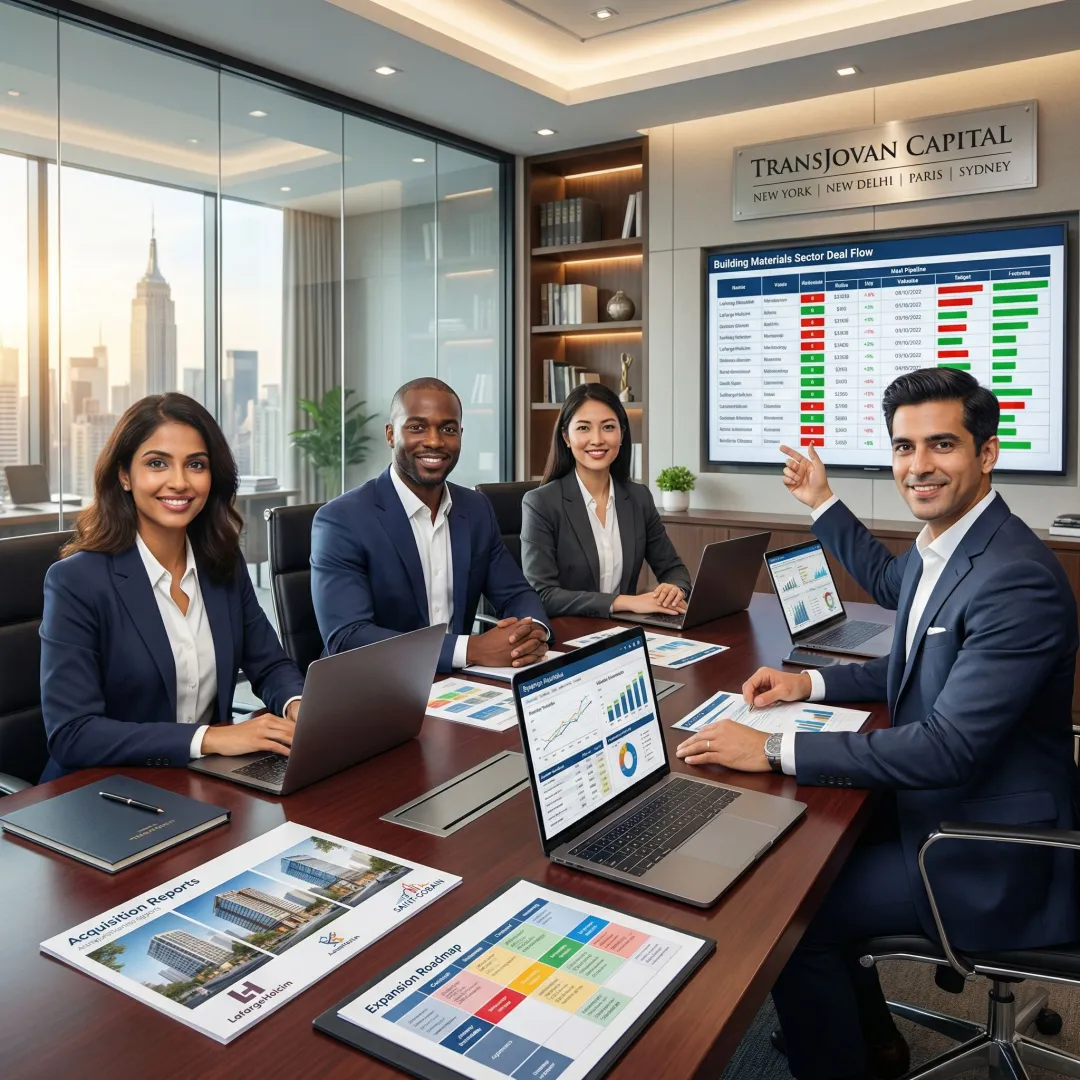 Advisors planning a building products acquisition