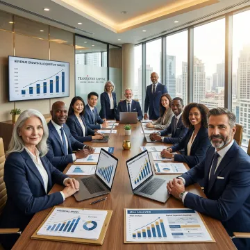 Corporate strategy advisory leadership meeting