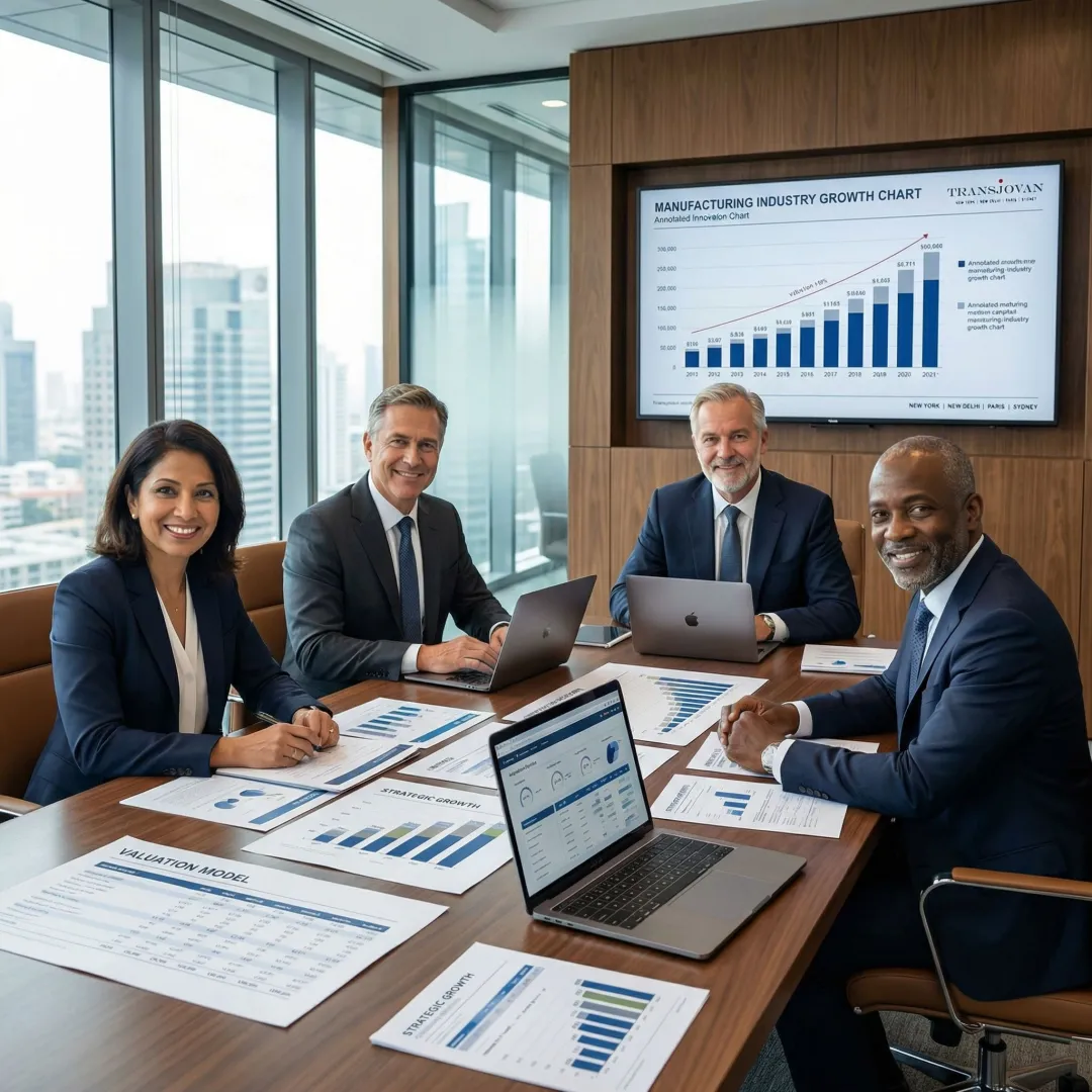 Industrial M&A Investment Banking Services in India