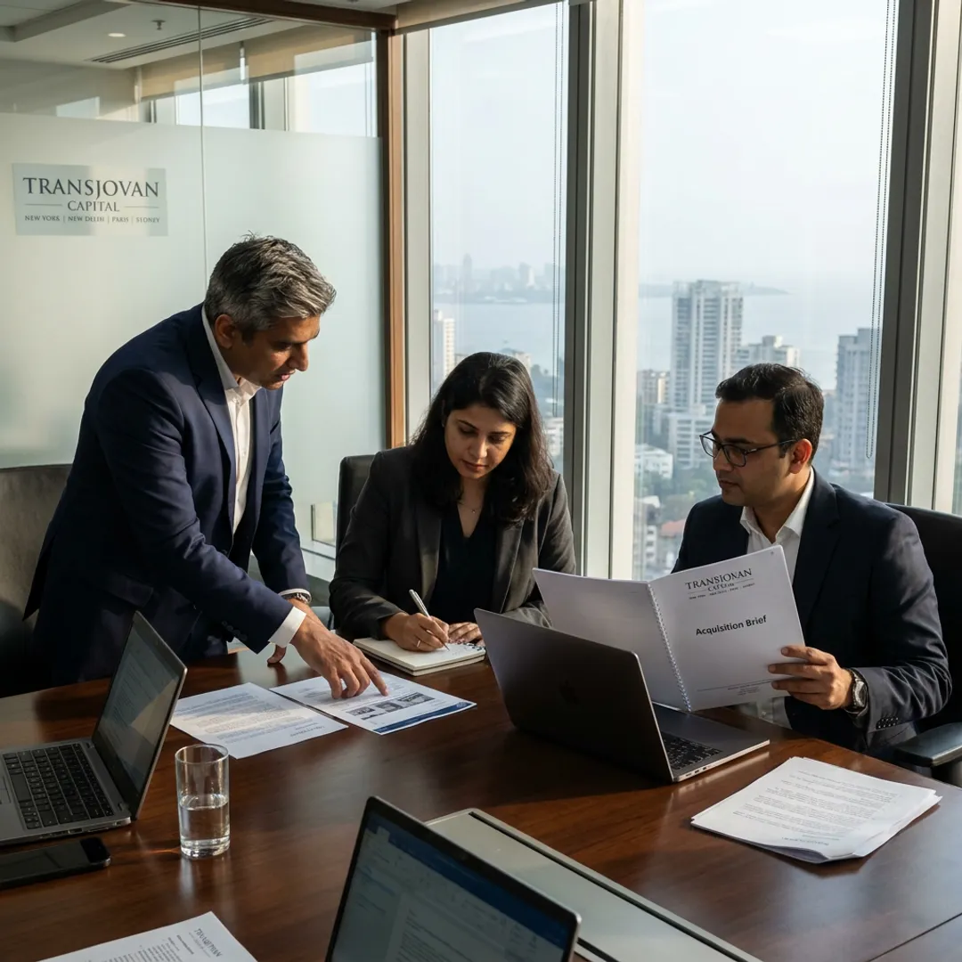 M&A Advisory for Financial Services & Industrials in Mumbai