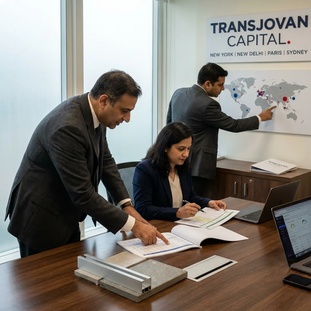 Advisors reviewing cross-border expansion strategy