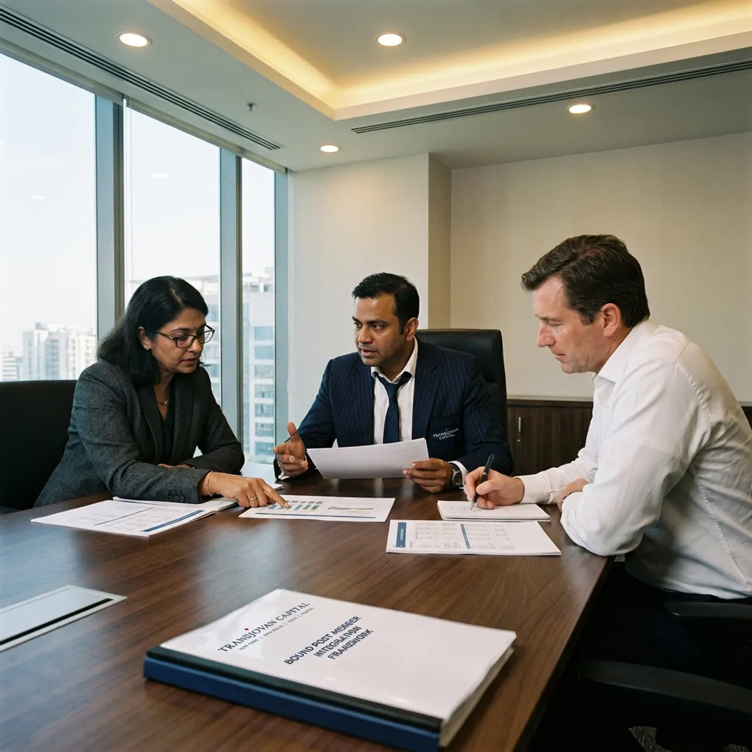 Advisors reviewing electronics M&A strategy