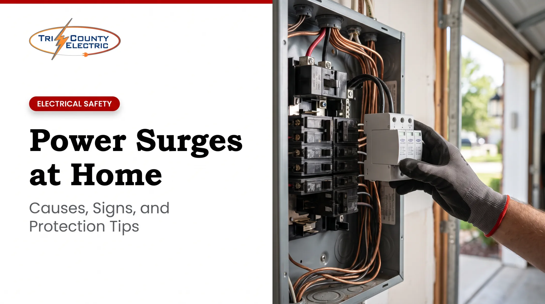 Power Surges at Home: Causes, Signs, and Protection Tips