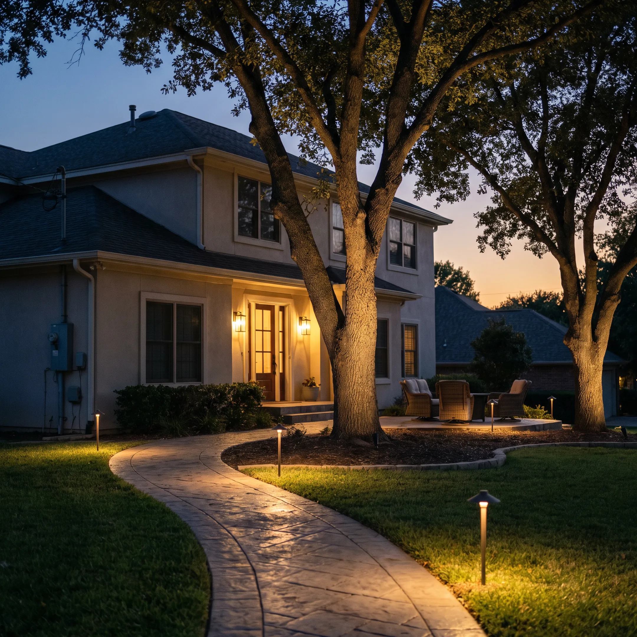 Outdoor Lighting Installation in Nashville, TN