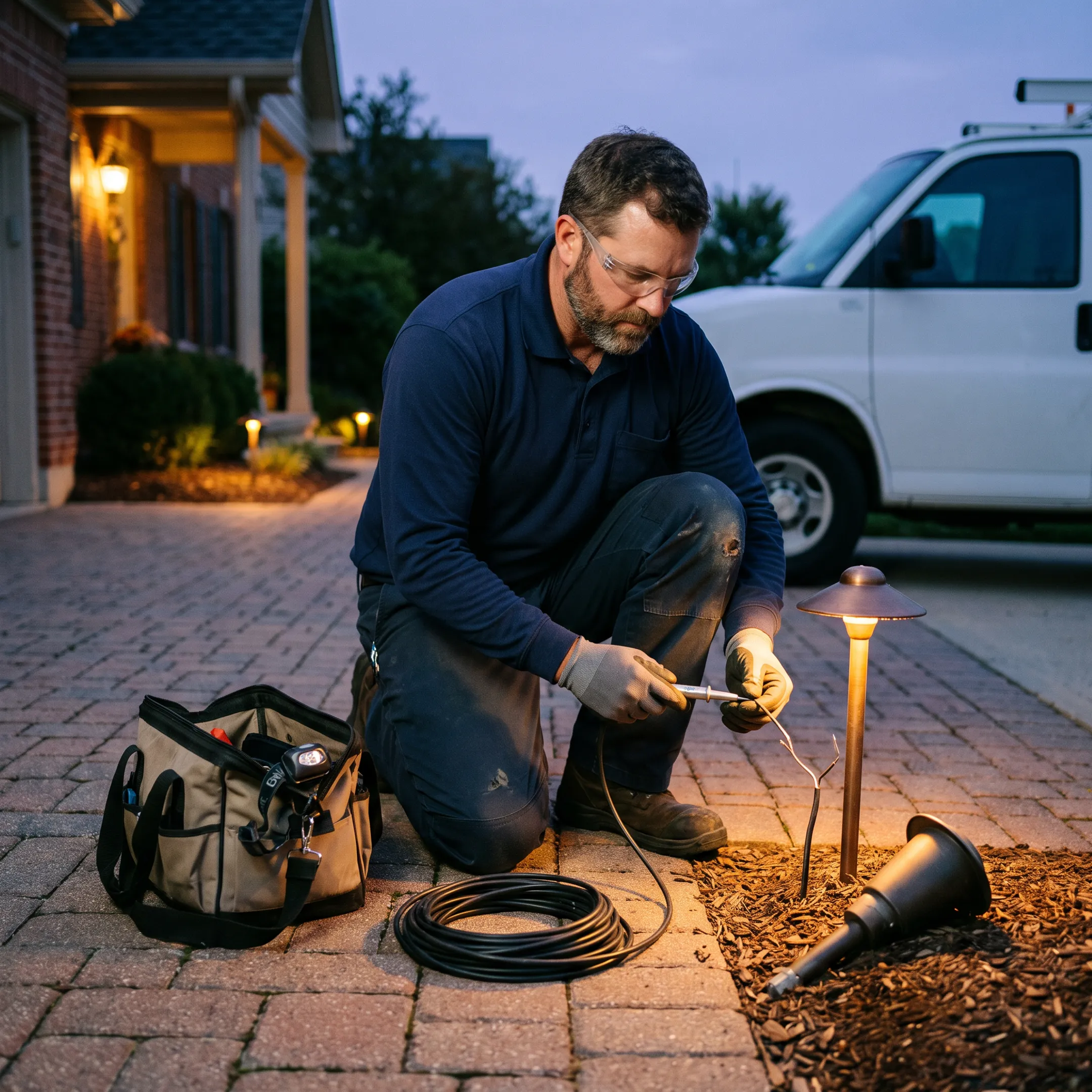 Outdoor Lighting Repair Services