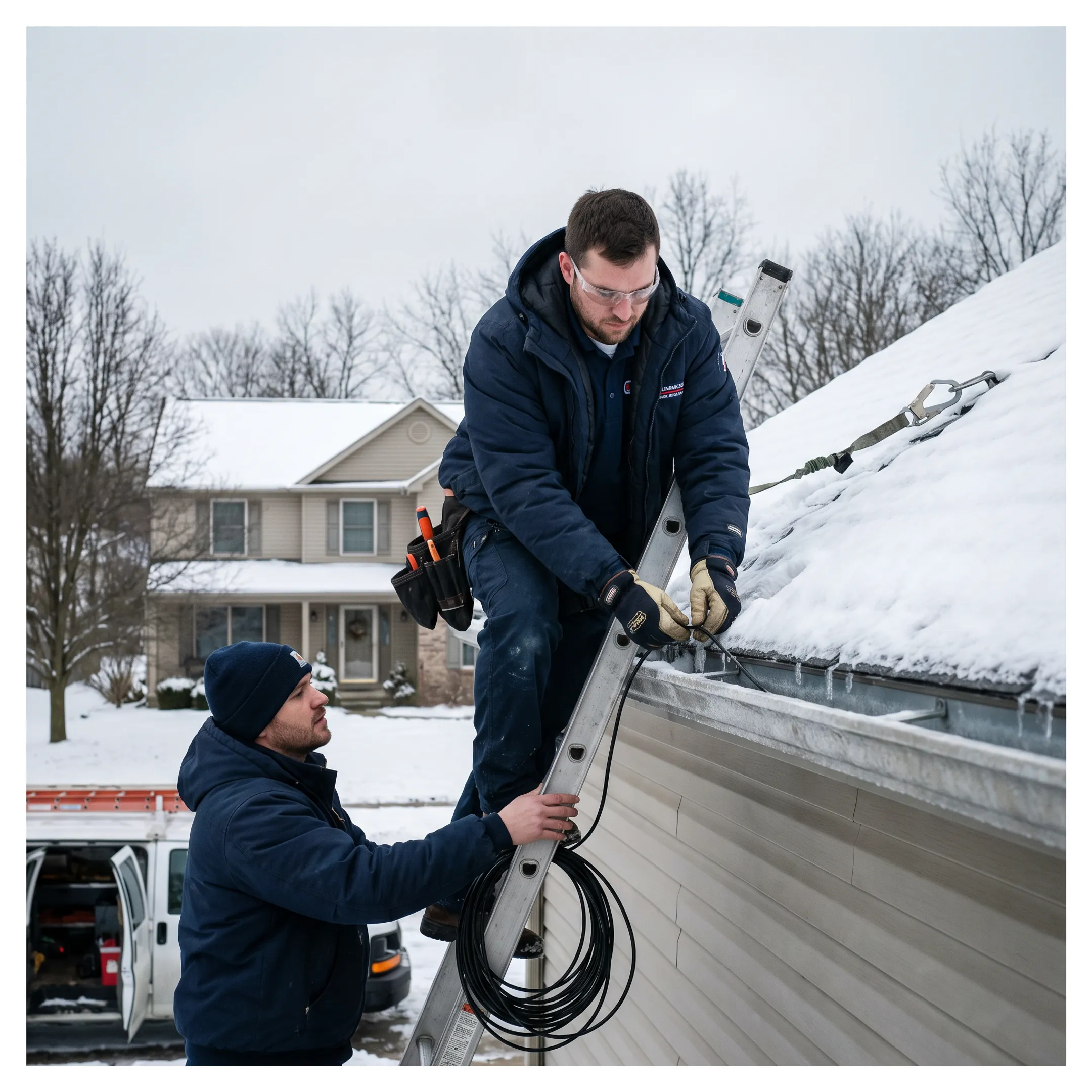 Heated Roof Systems and De-icing Services