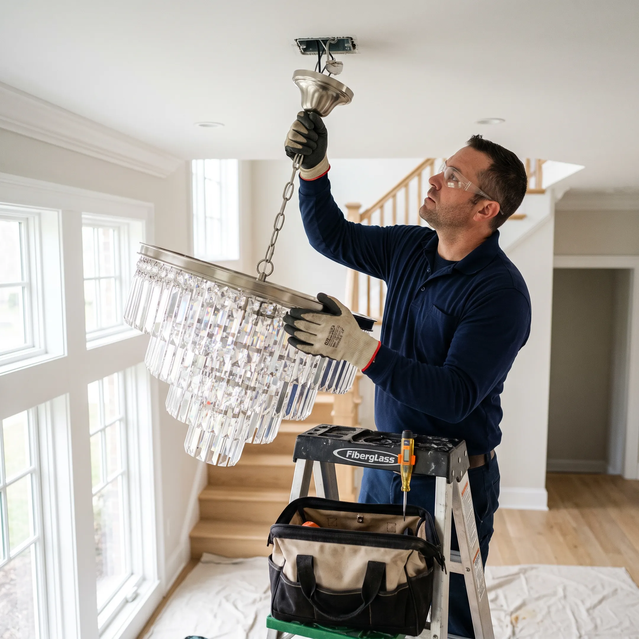 Chandelier Installation and Repair Services
