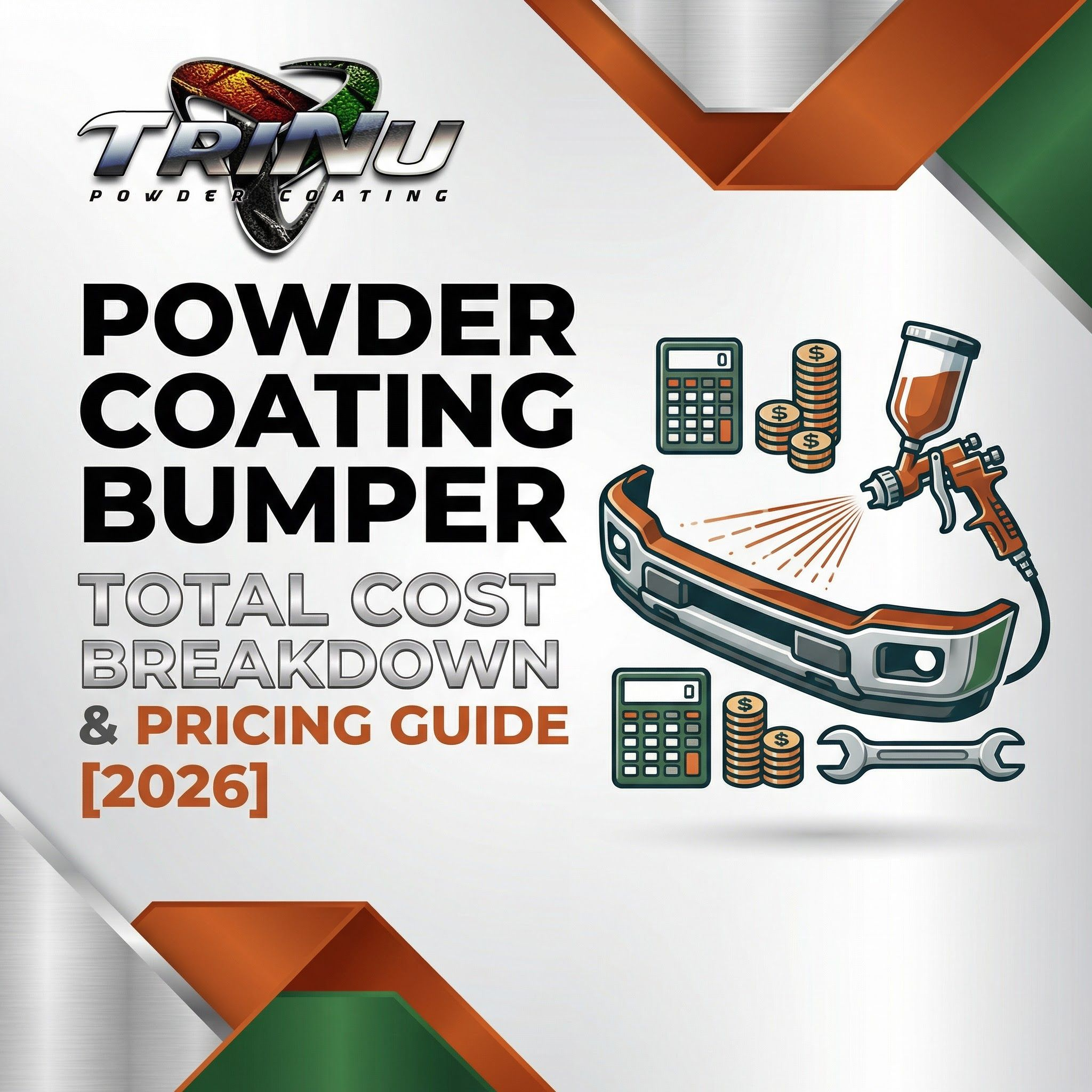 Powder Coating Bumper: Total Cost Breakdown & Pricing Guide [2026]