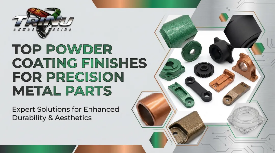 Cover image for Top Powder Coating Finishes for Precision Metal Parts