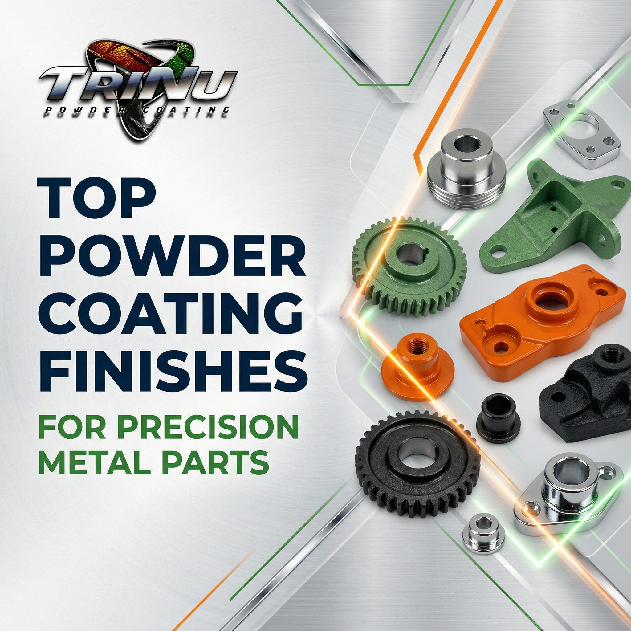 Top Powder Coating Finishes for Precision Metal Parts