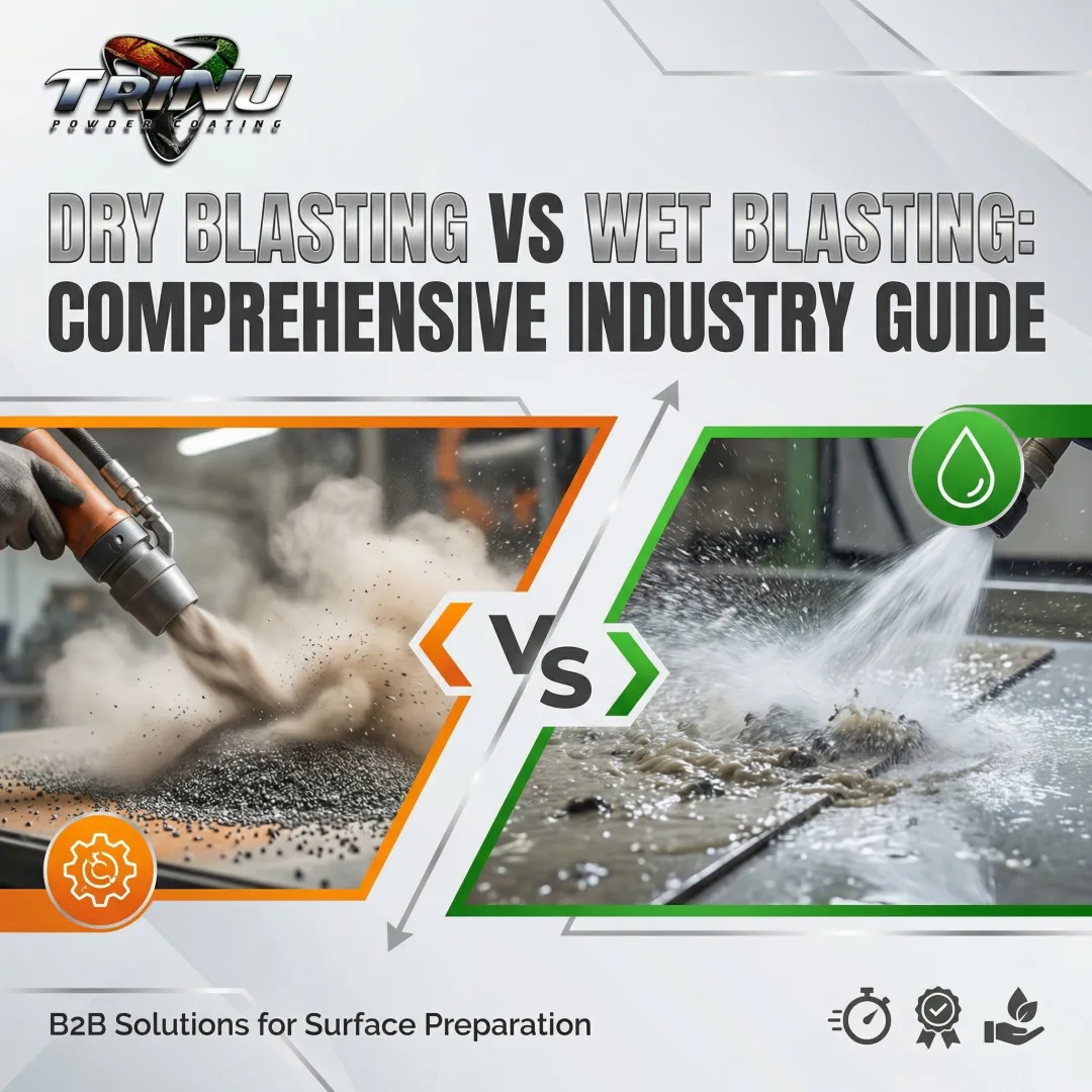 Dry Blasting vs Wet Blasting: Comprehensive Industry Guide