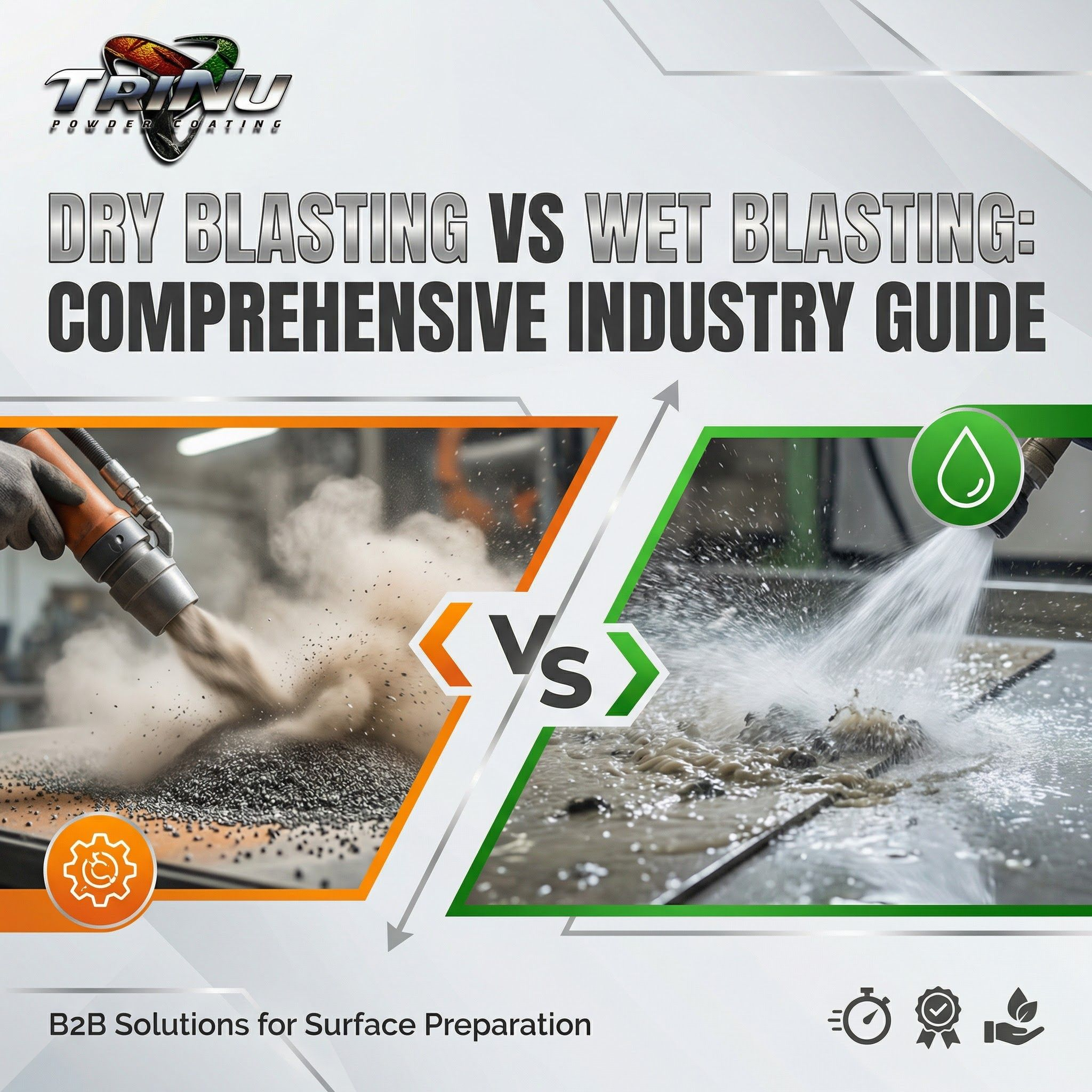 Dry Blasting vs Wet Blasting: Comprehensive Industry Guide