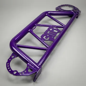 Close-up of powder coated metal surface showing smooth, durable finish resistant to corrosion