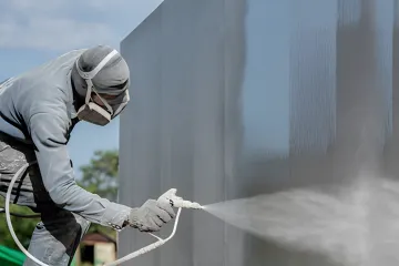 AAMA certified powder coated architectural metal panels with uniform finish