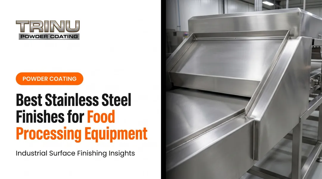 Best Stainless Steel Finishes for Food Processing Equipment