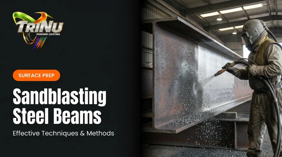 Sandblasting Steel Beams: Effective Techniques & Methods