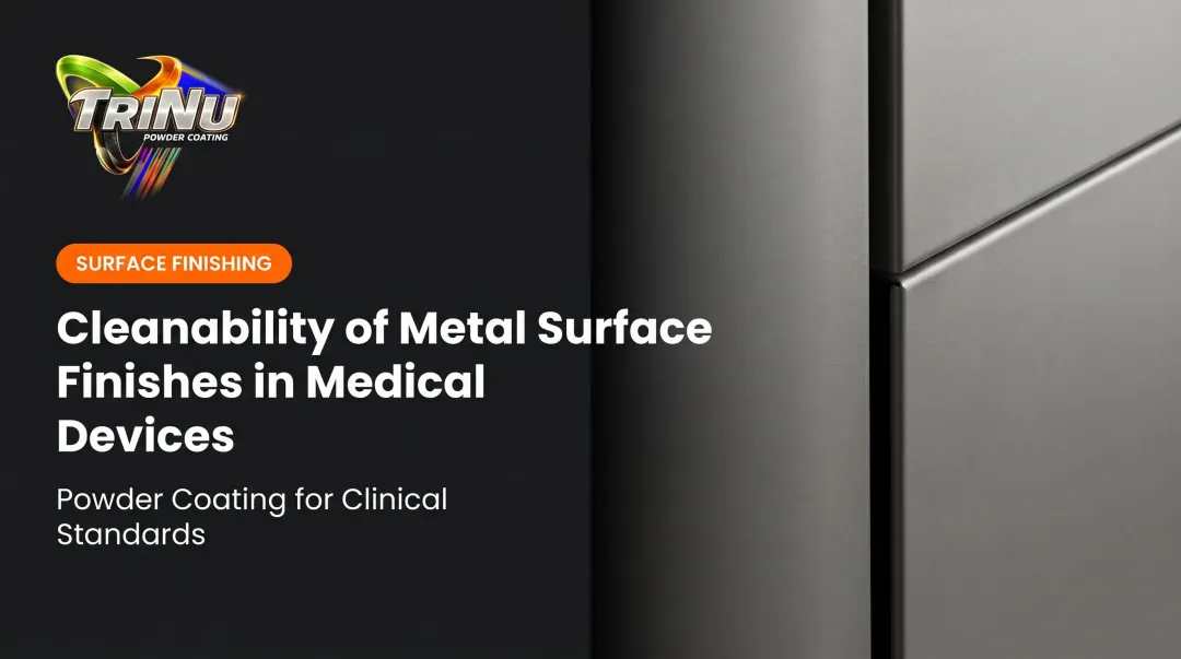 Cleanability of Metal Surface Finishes in Medical Devices